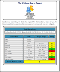 The Wellness Score Report